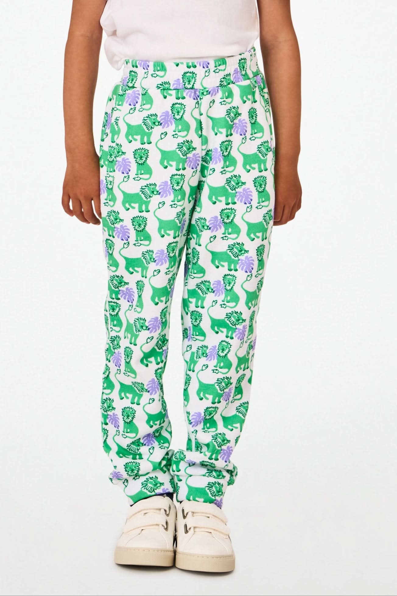 KIDSKIDSLEOTHELIONSWEATPANTSGREENROLLERRABBIT_009