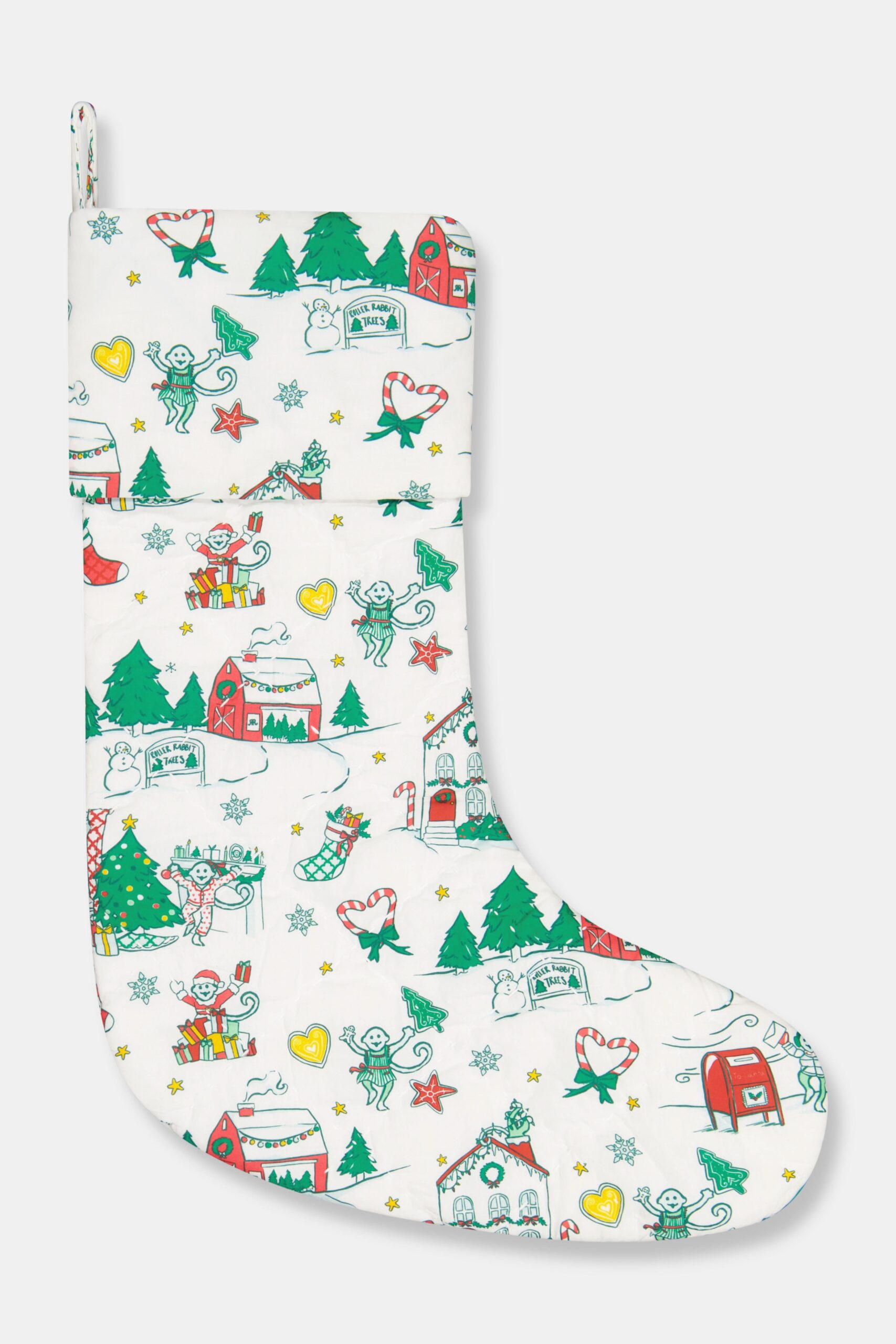 QuiltedStocking_SnowVillage