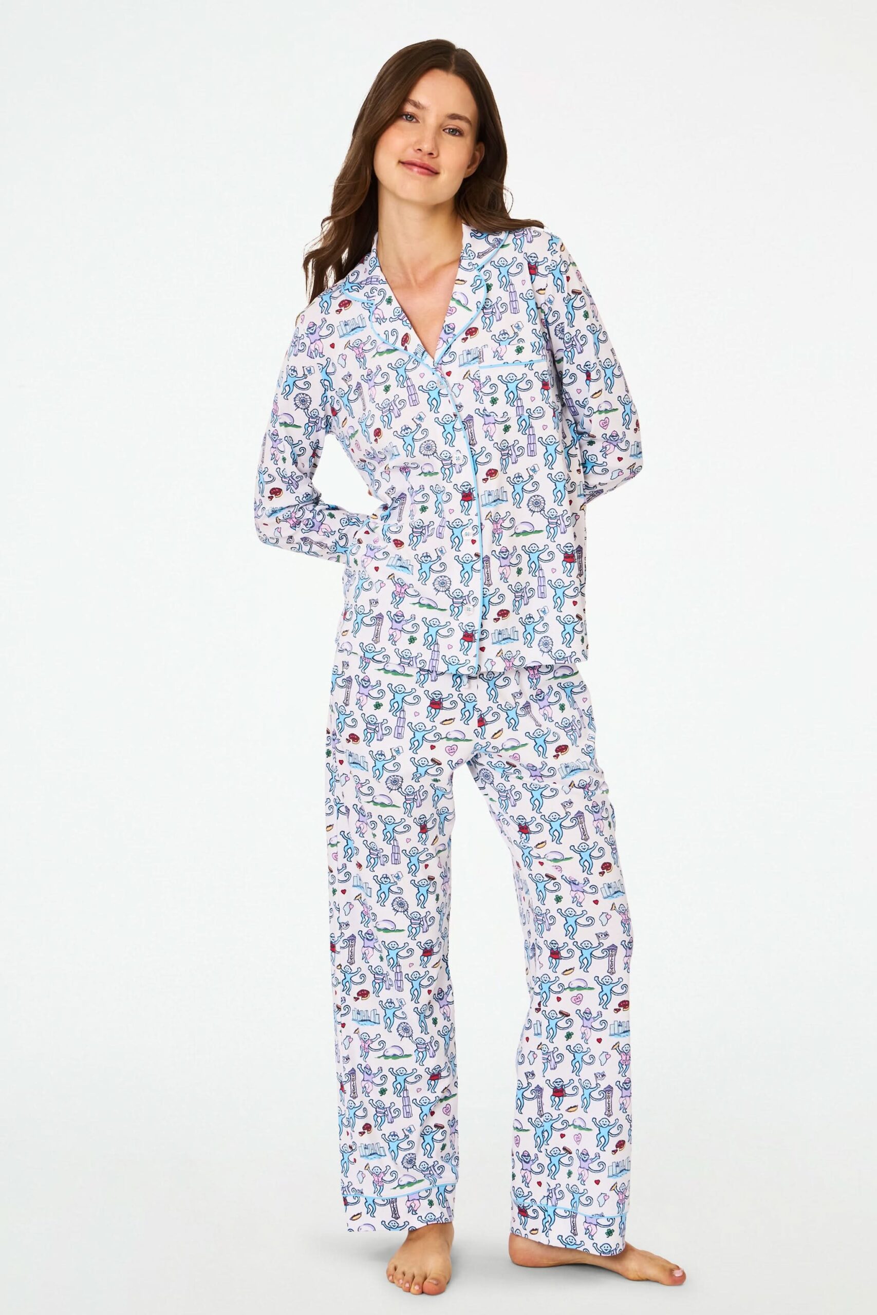 WOMENSCHICAGOMONKEYPOLOPAJAMASBLUEROLLERRABBIT_025